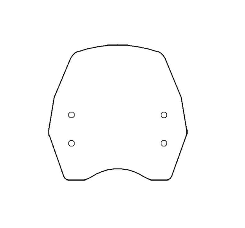 ホンダ CL500 ウインドシールド スクリーン T-REX レーシング_1