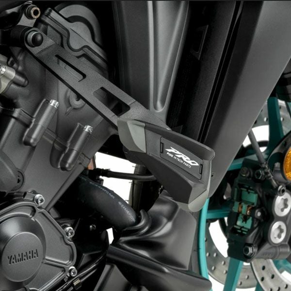 POWERBRONZE リア フェンダー カーボン/シルバー HUGGER ヤマハ MT-09