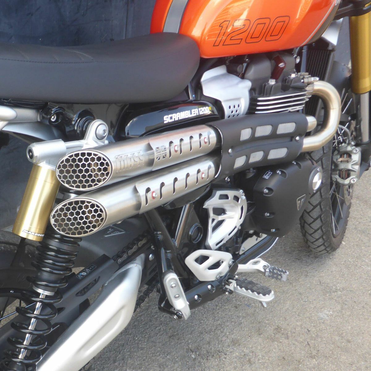 スクランブラー 1200 XE/XC ロワリング スプリング トライアンフ TEC