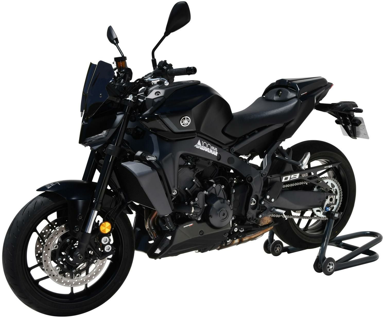 ヤマハ MT-09/FZ9 24～ スポーツ スクリーン 22CM アルマックス(ermax