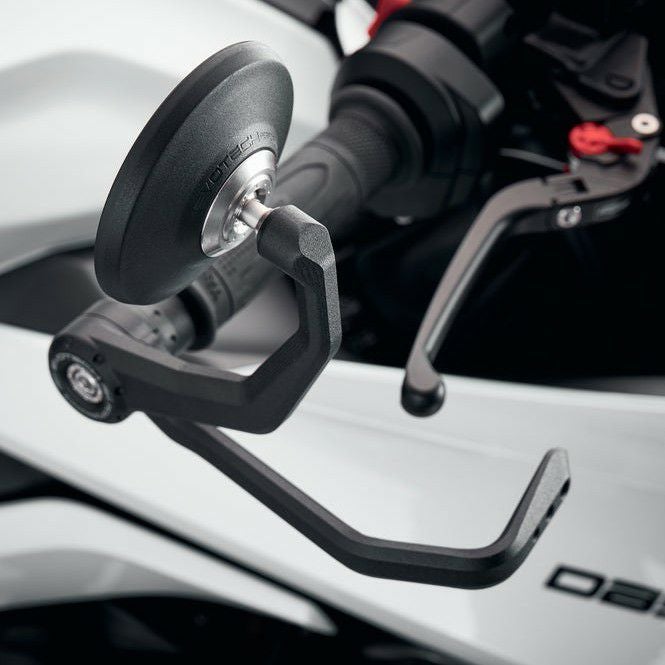 トライアンフ デイトナ660 バーエンドミラー/ブレーキ＆クラッチレバープロテクターキット ブラック 左右セット エボテックパフォーマンス_1