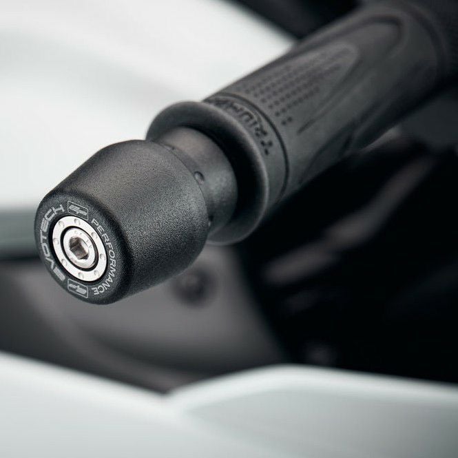 トライアンフ デイトナ660 バーエンドウェイト (Race) ブラック 左右セット エボテックパフォーマンス_1