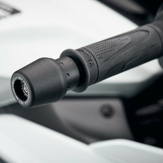 トライアンフ デイトナ660 バーエンドウェイト (Road) ブラック 左右セット エボテックパフォーマンス_1