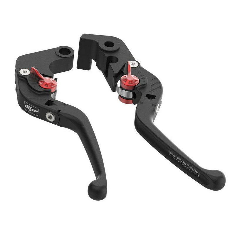 トライアンフ デイトナ660 可倒式 クラッチレバー＆ブレーキレバー EVO エボテックパフォーマンス_1