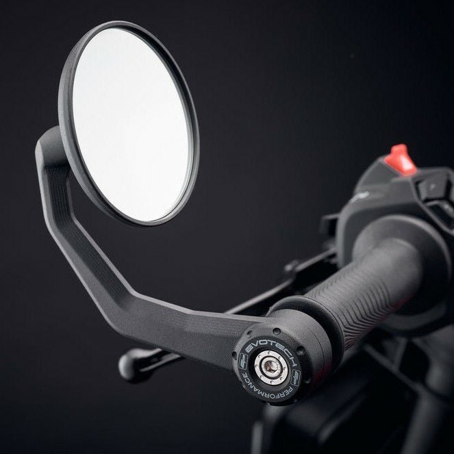 KTM 125/390デューク / ハスクバーナ 401 バーエンドミラー（レトロ