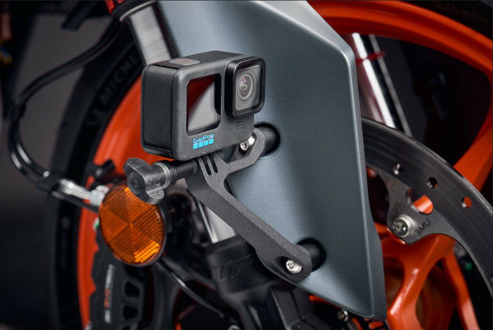 KTM 390デューク (24-) フロントマッドガード用 アクションカメラ