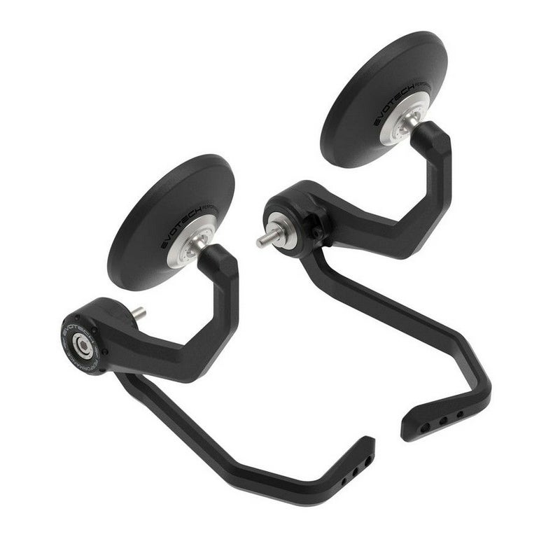 KTM 390DUKE 13-23 バーエンドミラー/クラッチ＆ブレーキレバーガードキット ブラック エボテックパフォーマンス_1