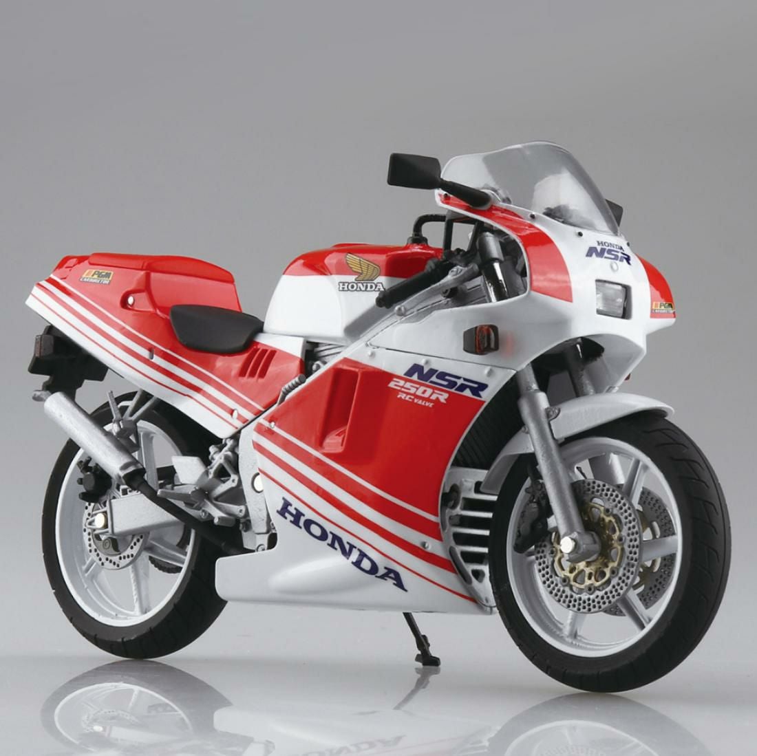 1/12 ホンダ NSR250R SP 88 テラカラー レッド完成車モデル アオシマ
