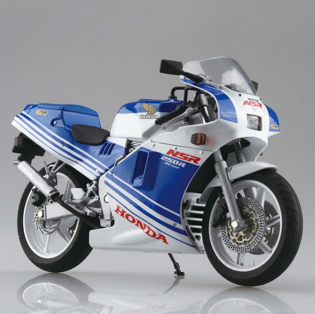 1/12 ホンダ NSR250R SP 88 テラカラー ブルー完成車モデル アオシマ