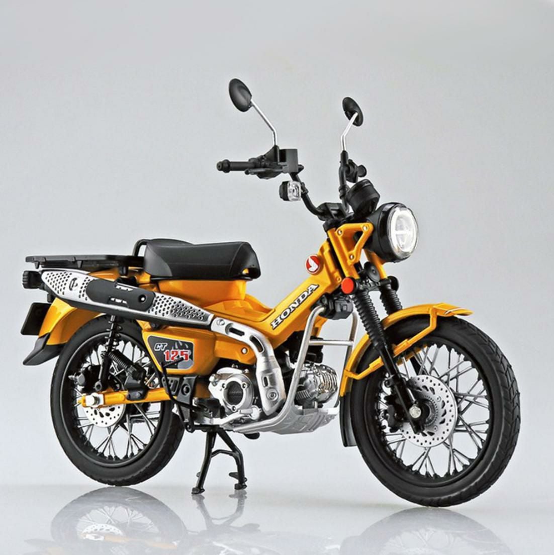 1/12 ホンダハンターカブ CT125 ターメリックイエロー 完成車モデル