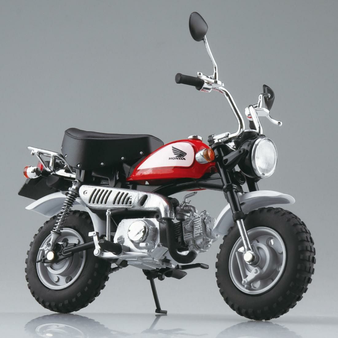1/12 ホンダ モンキー50 レッド 完成車モデル アオシマ | バイク