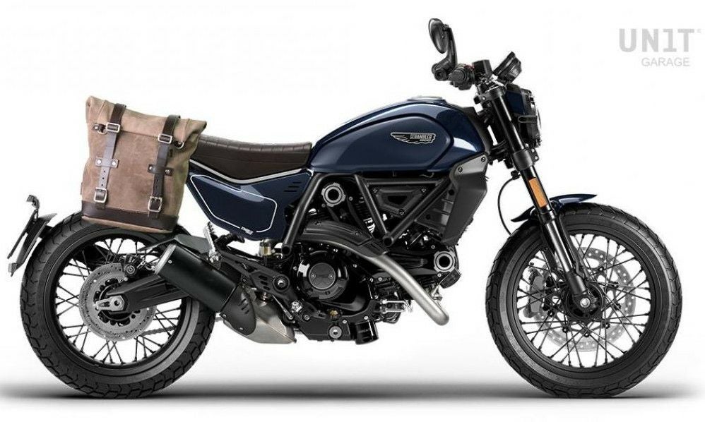DUCATI スクランブラー 2023～ サイドバッグフレーム 左側 ブラック