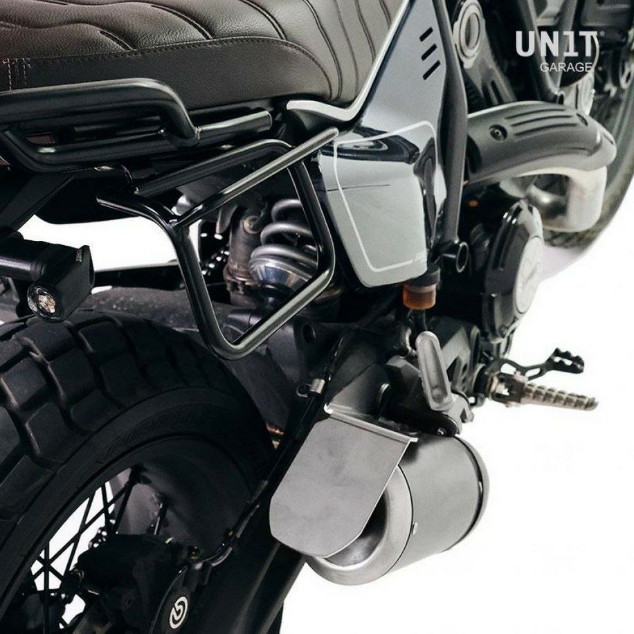 Ducati スクランブラー サイドバッグ ステー Ducati スクランブラー バッグサポート ステー ユニット ガレージ
