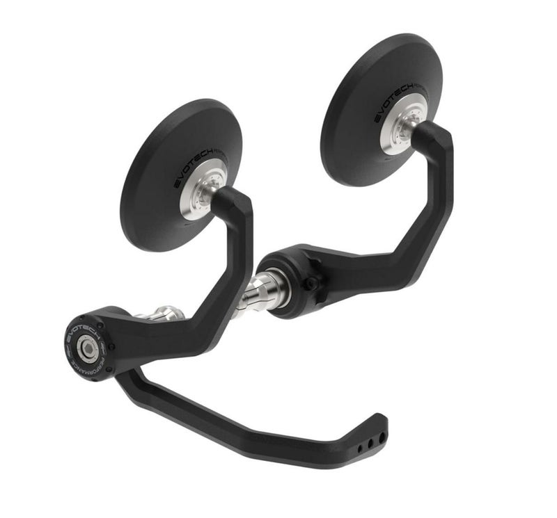 ホンダ CB650R 24～ バーエンドミラー＆ブレーキレバープロテクターキット ブラック セット エボテックパフォーマンス_1