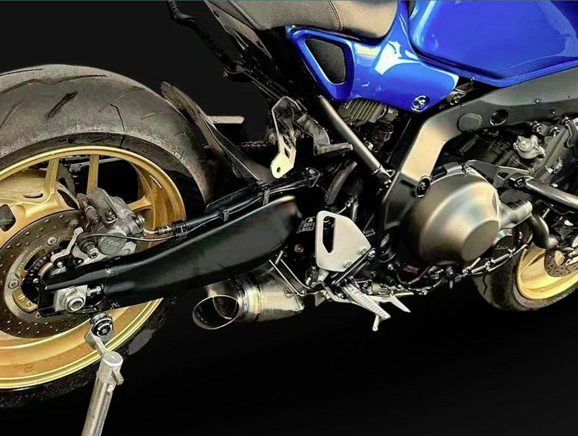 XSR900(2022-) XSR900GP(2024-) フルエキゾースト チタン 音量可変機構