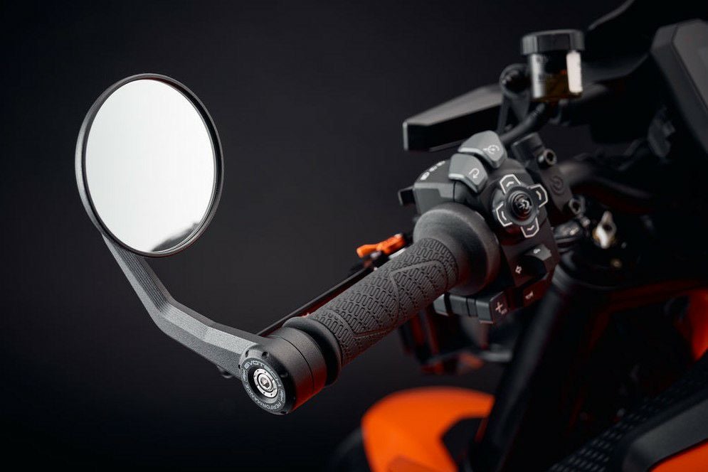 KTM パワーパーツ バーエンドミラー (箱無し) KTM 990DUKE 24- バーエンドミラー ブラック エボテックパフォーマンス