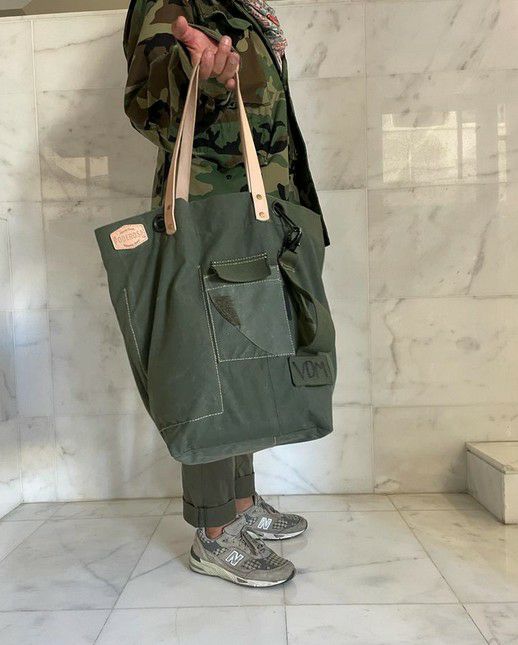 La Poderosa トートバッグ 25L オランダ軍バッグのリサイクル品