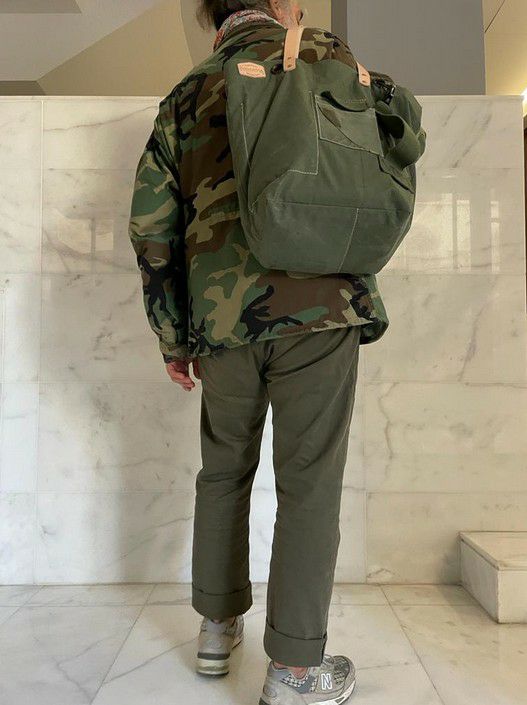 La Poderosa トートバッグ 25L オランダ軍バッグのリサイクル品
