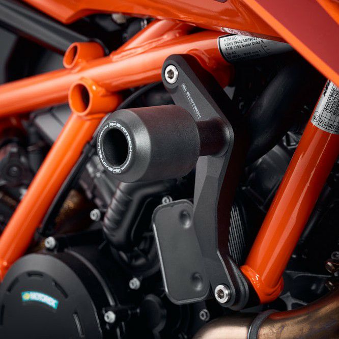 KTM 1390スーパーデューク R 24- エンジンスライダー ブラック エボ