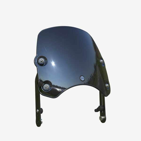 スーパーメテオ650 スクリーン S3 ピラニア ブラック DART_1