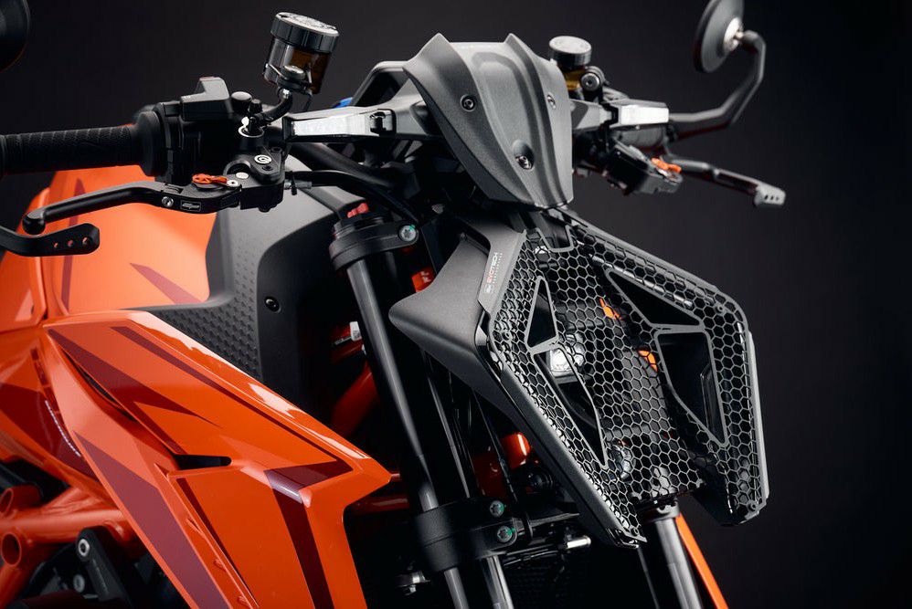 KTM 1390スーパーデューク R (24-) フライスクリーン ブラック Evotech