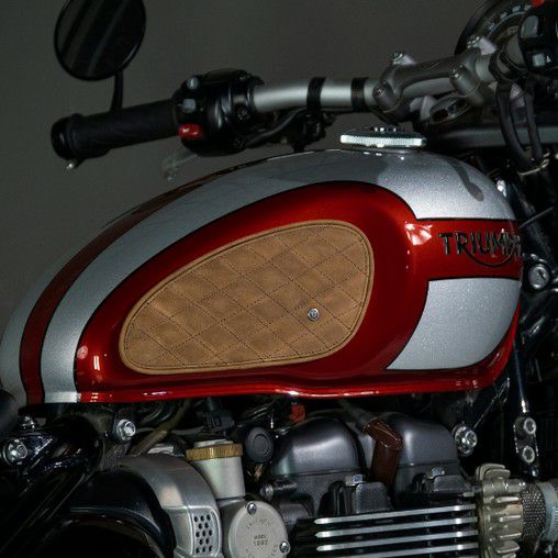 トライアンフ ボンネビル(Bonneville) T100&T120|タンクパッド カバー