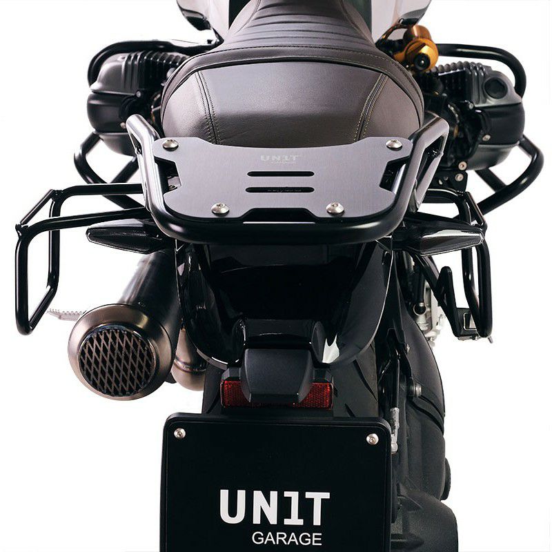 BMW R12nineT サイドバッグフレーム 左側 ブラック UNIT GARAGE
