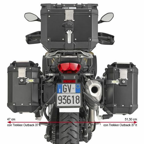 バイク 品 BMW F700GS用 GIVIジビ CAMパニアホルダー