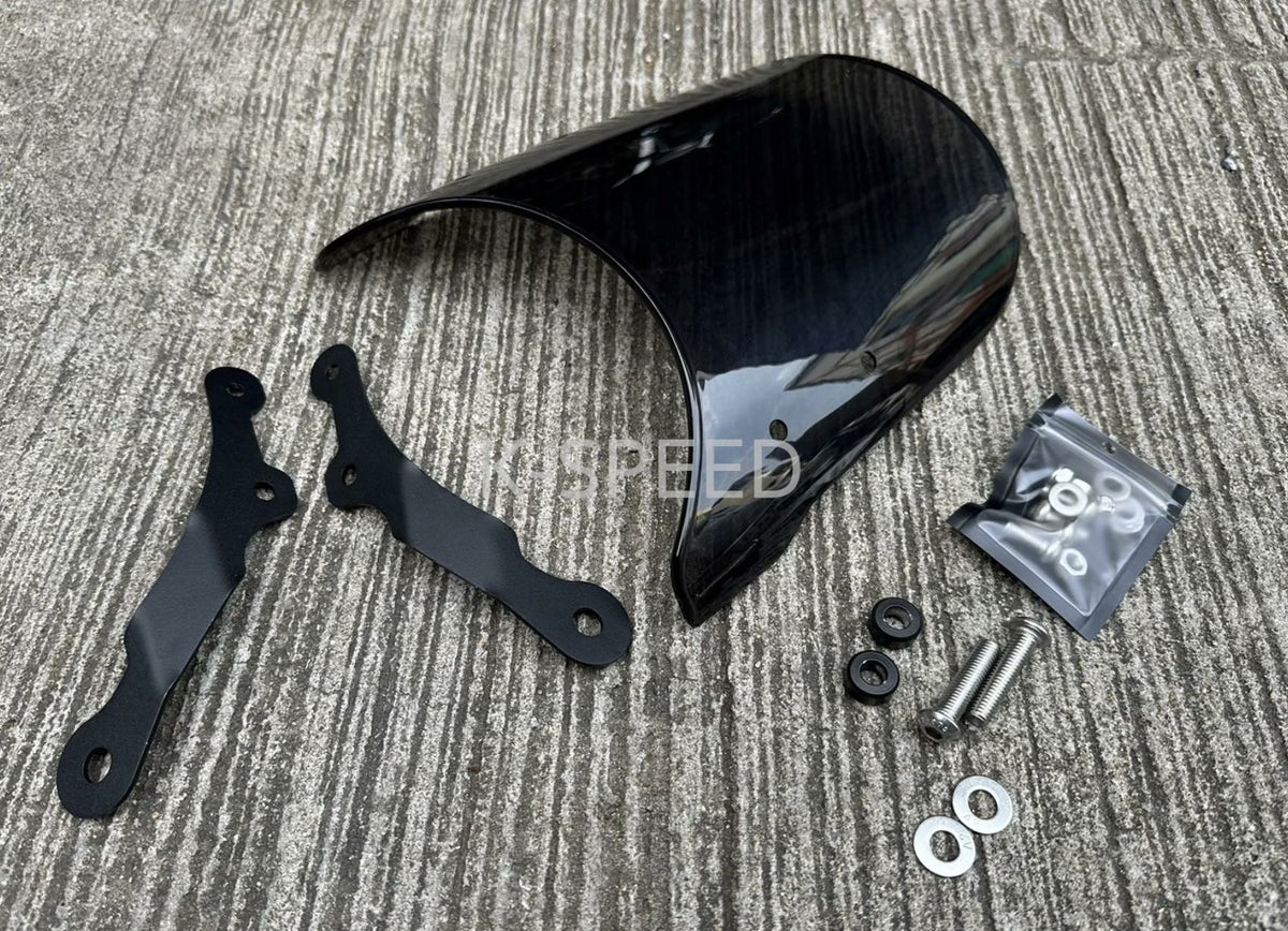 トライアンフ スクランブラー400X スクリーン Diabolus ダークスモーク K-SPEED_2