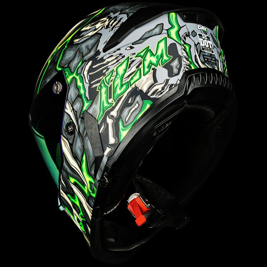 ILM フルフェイス ヘルメット MF509 