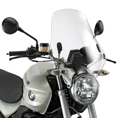  2007 R1200R　GIVI シールド クリア BMW R1200R 06-10 ウインドスクリーン 49.5x46 クリア GIVI | バイク