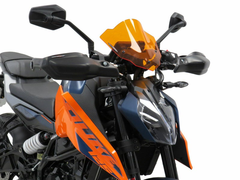 KTM 125/250/390 DUKE 24- ハンドガード マットブラック パワー 