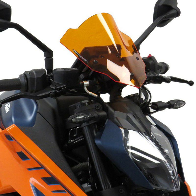 KTM 125/250/390 DUKE 24- スクリーン 230mm オレンジ パワーブロンズ
