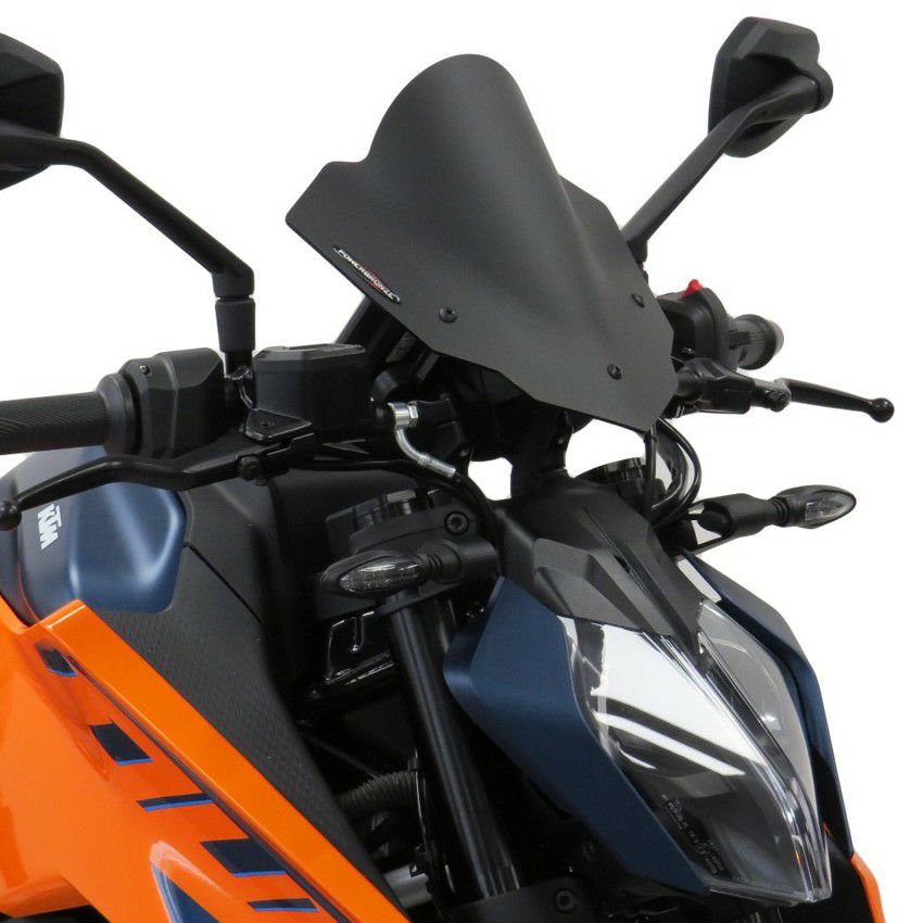 KTM 125/250/390 DUKE 24- スクリーン 260mm ソリッドブラック パワー