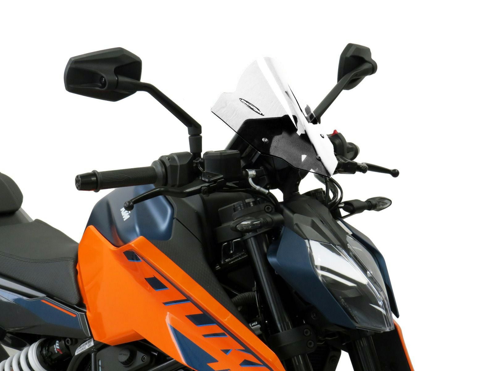 KTM 125/250/390 DUKE 24- スクリーン 260mm クリア パワーブロンズ