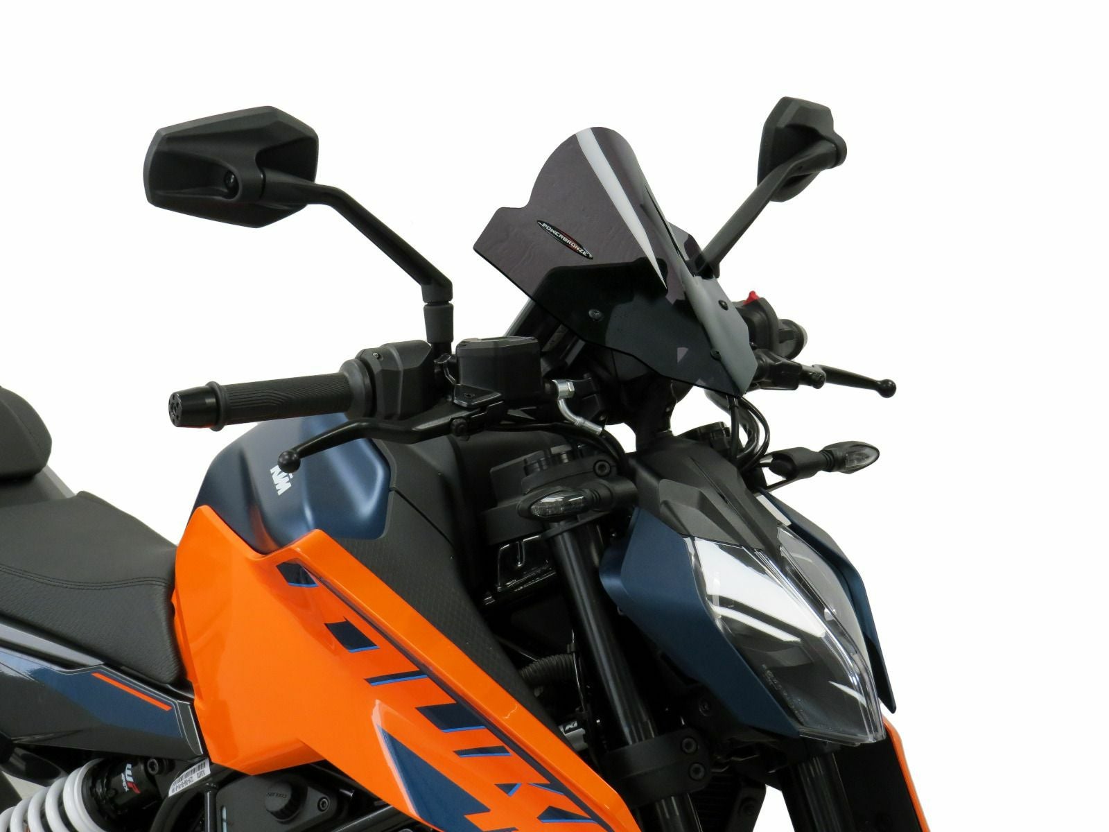 KTM 125/250/390 DUKE 24- スクリーン 260mm ライトスモーク パワー