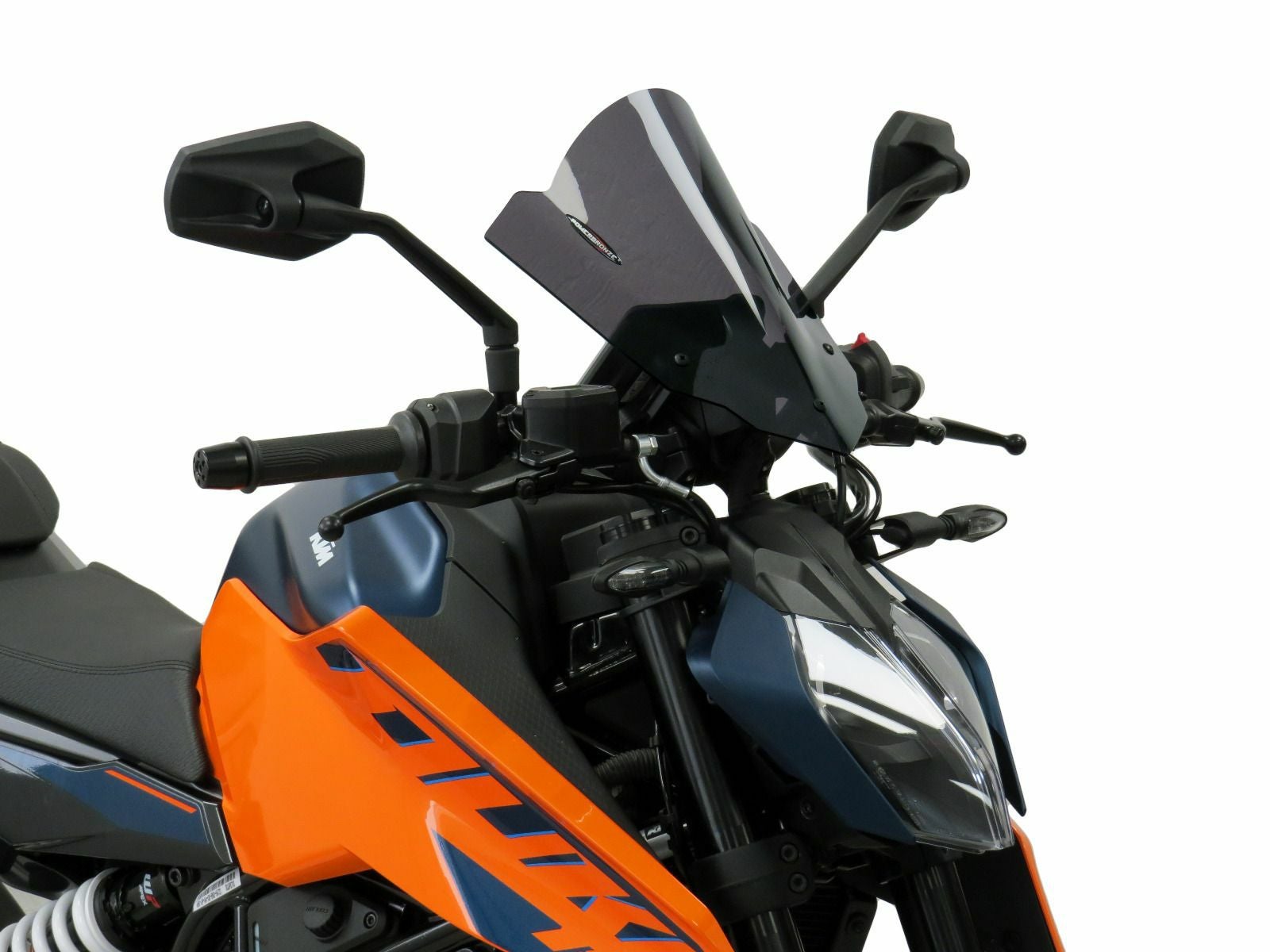 KTM 125/250/390 DUKE 24- スクリーン 320mm ライトスモーク パワー