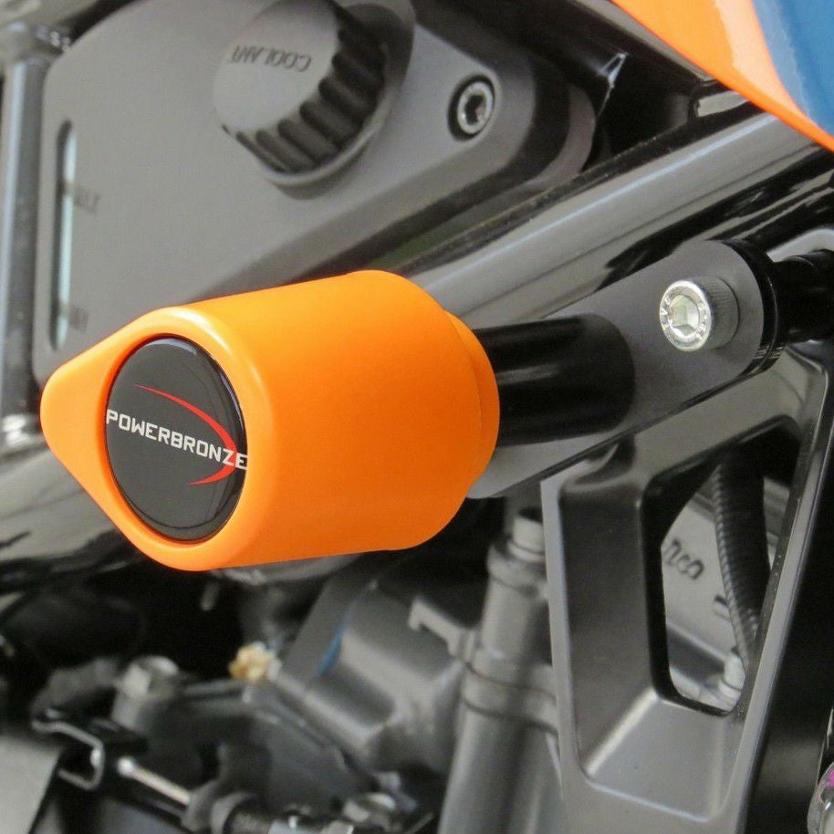 KTM 125/250/390 DUKE 24- エンジンスライダー オレンジ パワー