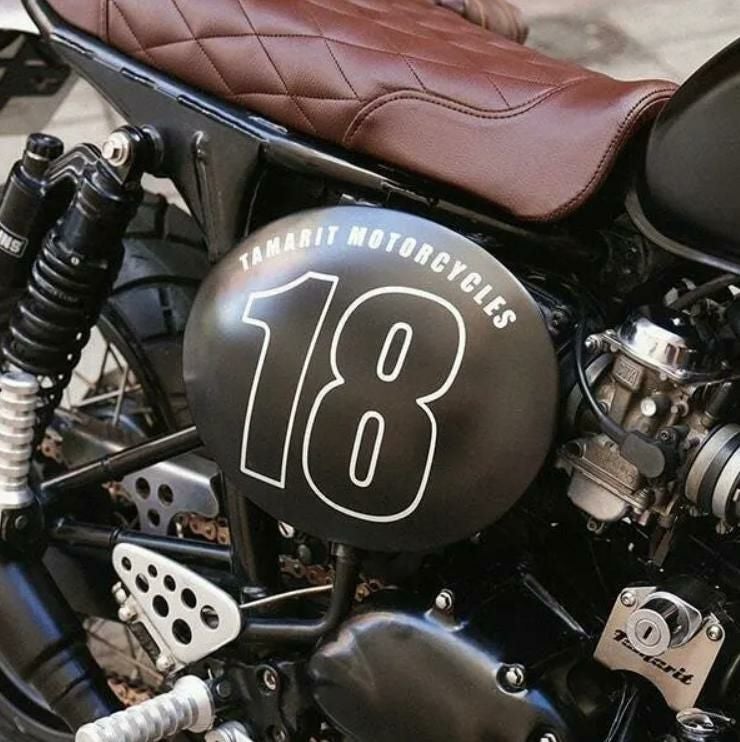 トライアンフ ボンネビルT100/120 マトリッシ サイドカバー 左右セット