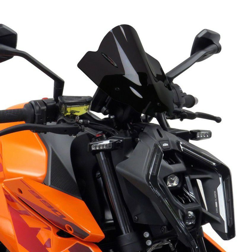 KTM 990DUKE 24- スクリーン 260mm ソリッドブラック パワーブロンズ