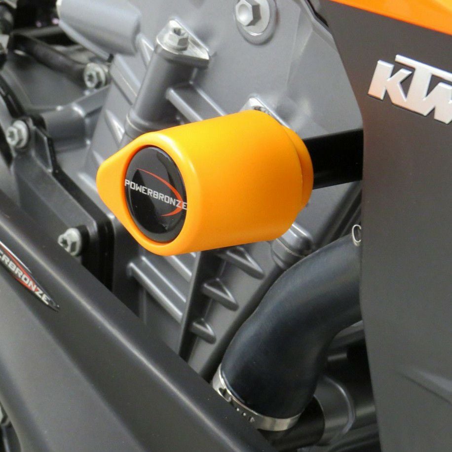 KTM 990DUKE 24- エンジンスライダー オレンジ パワーブロンズ