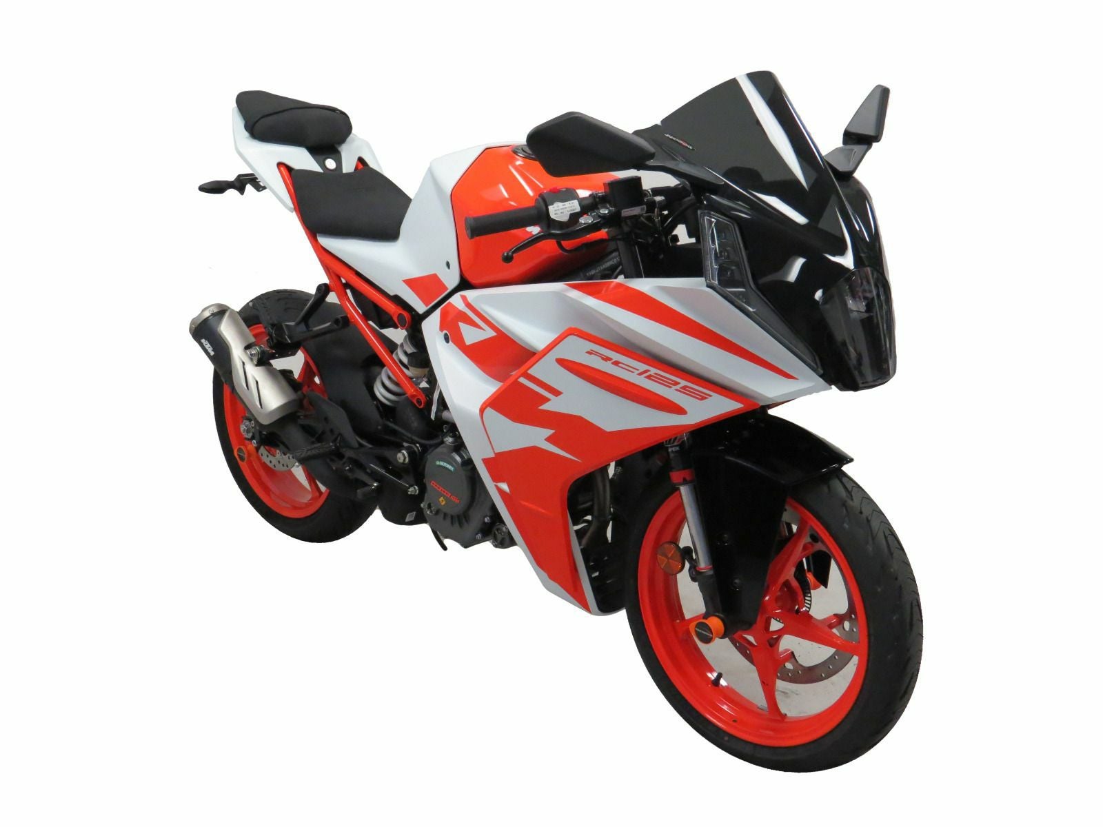 KTM RC125/200/390 22- スクリーン エアフロー ダークスモーク パワー