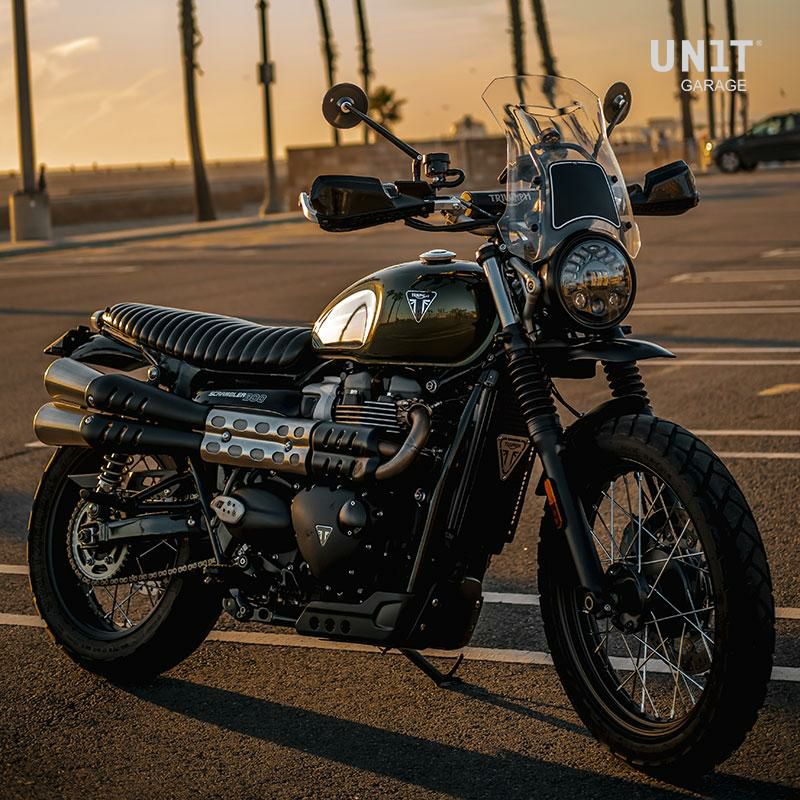 トライアンフ スクランブラー900/スピードツイン900 スクリーン クリア