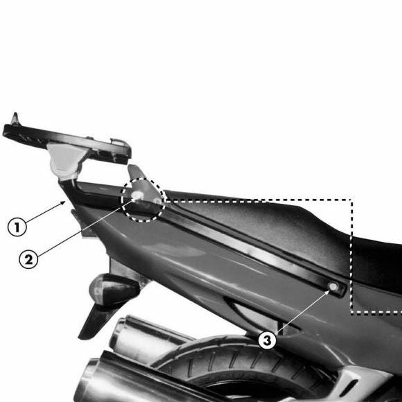 CBR1100XX スーパーブラックバード 97-09 MONOKEY/MONOLOCK対応トップ