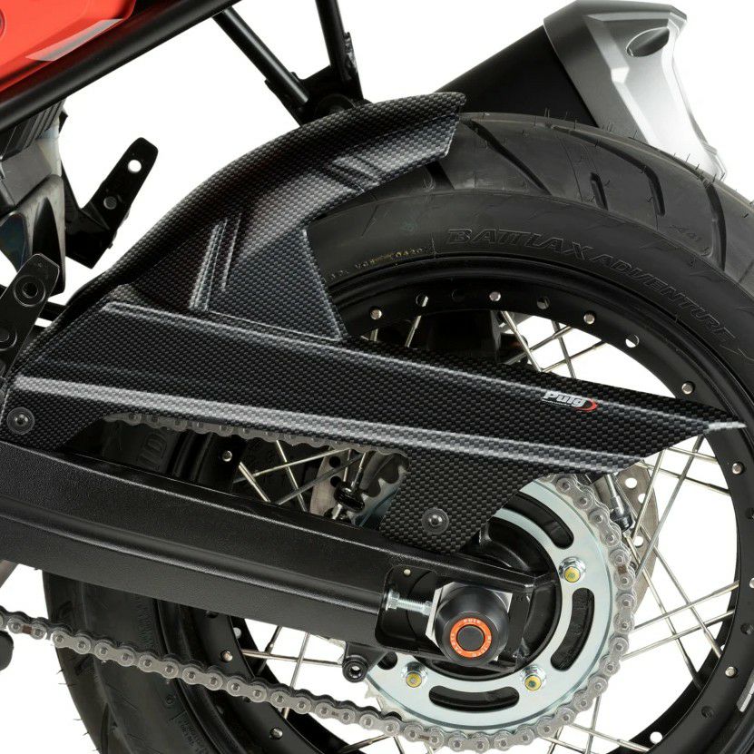 Puig(プーチ)製リアフェンダー スズキ v-strom1000、1050用 Vストローム1000/1050 リアフェンダー カーボンルック プーチ | バイク