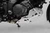 Vストローム1050/XT アンダーガード スキッドプレート シルバーアルミニウム (クラッシュバー装着車用) SW-MOTECH_4