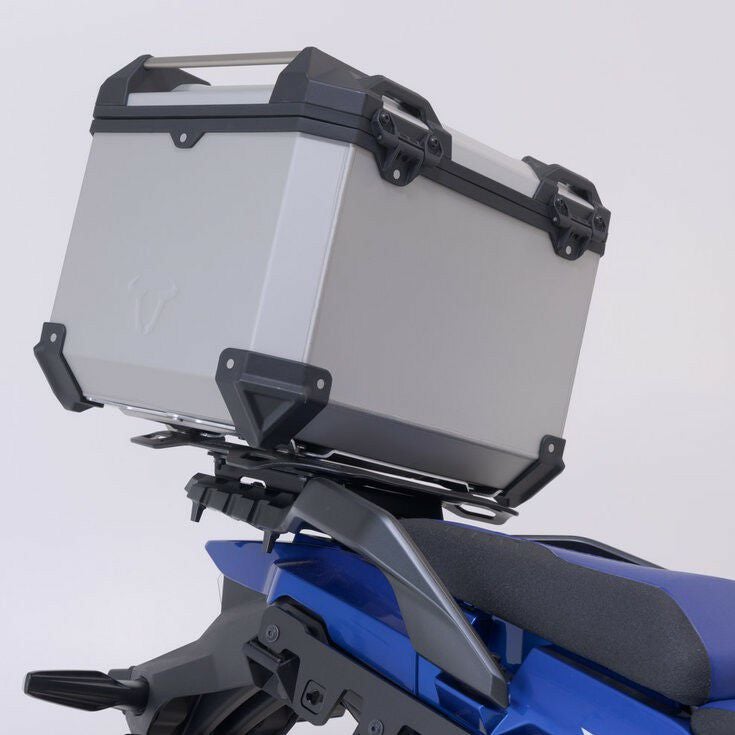 Vストローム650/1000/1050 TRAX ADV アルミトップケースシステム シルバー SW-MOTECH_1