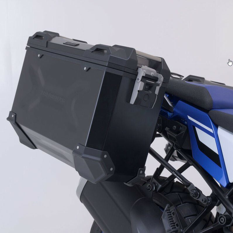 Vストローム1050DE TRAX ADV アルミサイドケースシステム ブラック