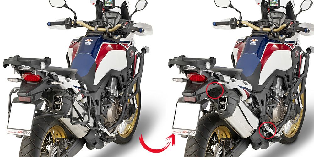 CRF1000L アフリカツイン 16-17 MONOKEY サイドケースホルダー
