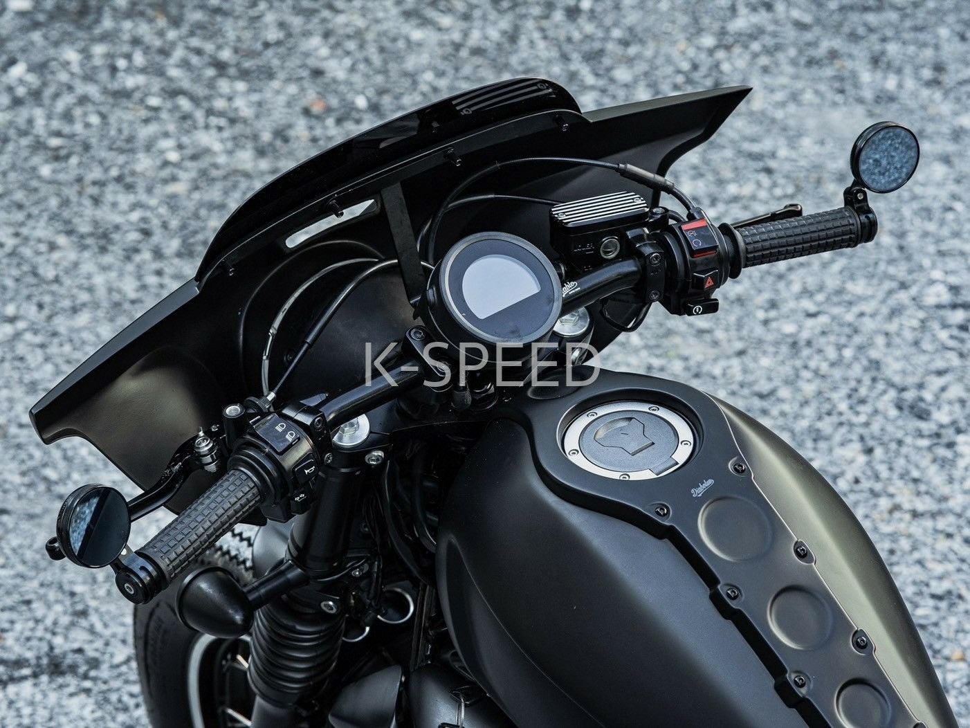 K-SPEED フロントフェンダー レブル250,DIABOLUS K-SPEED-RB0016 Front Fender CMX/Rebel250, 300 & 500: Rebel Diablo